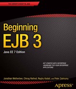 Cover image for Beginning EJB 3: Java EE 7 Edition