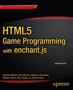 Cover image for HTML5 Game Programming with enchant.js