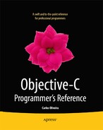 Objective-C Programmer's Reference 