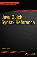Cover image for Java Quick Syntax Reference