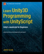 Learn Unity 3D Programming with UnityScript: Unity's JavaScript for Beginners 