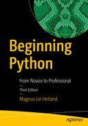Beginning Python: From Novice to Professional, 3rd Edition 