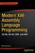 Modern X86 Assembly Language Programming: 32-bit, 64-bit, SSE, and AVX by Daniel Kusswurm