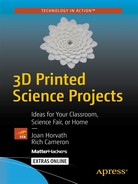 Cover image for 3D Printed Science Projects: Ideas for Your Classroom, Science Fair, or Home