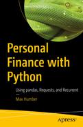 Personal Finance with Python: Using pandas, Requests, and Recurrent 