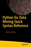 Python for Data Mining Quick Syntax Reference 