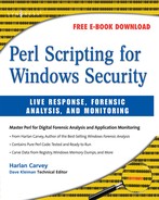 Cover image for Perl Scripting for Windows Security