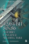 Cover image for 32/64-Bit 80x86 Assembly Language Architecture