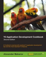Cover image for Yii Application Development Cookbook Second Edition