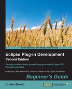 Cover image for Eclipse Plug-in Development Beginner's Guide - Second Edition