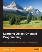 Object-oriented approaches in Python, JavaScript, and C#