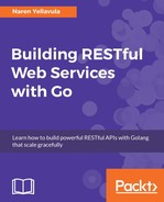 Building RESTful Web services with Go 