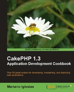 CakePHP 1.3 Application Development Cookbook 