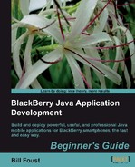BlackBerry Java Application Development 