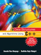 Data Structures and Algorithms Using C++ 