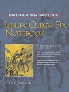 Linux® Quick Fix Notebook 