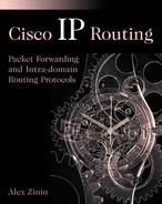 Cisco IP Routing: Packet Forwarding and Intra-domain Routing Protocols 