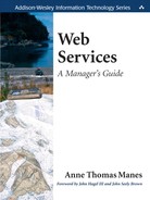 Cover image for Web Services: A Manager's Guide