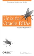 Cover image for Unix for Oracle DBAs Pocket Reference