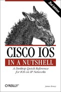 Cisco IOS in a Nutshell, 2nd Edition 