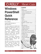 Windows PowerShell Quick Reference 