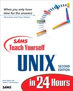 Sams Teach Yourself UNIX® in 24 Hours Second Edition 