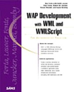 Cover image for WAP Development with WML and WMLScript