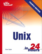 SAMS Teach Yourself Unix in 24 Hours FOURTH EDITION 