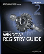 Microsoft® Windows® Registry Guide, 2nd Edition 