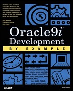 Oracle9i™ Development by Example 