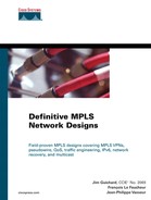 Cover image for Definitive MPLS Network Designs