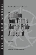 Building Your Team's Moral, Pride, and Spirit 