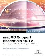 Apple Pro Training Series: macOS Support Essentials 10.12, First Edition 