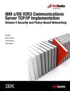 Cover image for IBM z/OS V2R2 Communications Server TCP/IP Implementation: Volume 4 Security and Policy-Based Networking
