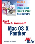 Cover image for Sams Teach Yourself Mac OS X Panther All in One