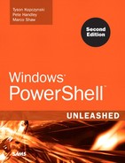 Chapter 6 The PowerShell Language