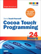 Sams Teach Yourself Cocoa Touch™ Programming in 24 Hours 