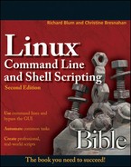 Linux® Command Line and Shell Scripting Bible, Second Edition by Christine Bresnahan, Richard Blum