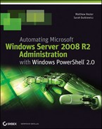 Automating Microsoft® Windows Server® 2008 R2 with Windows PowerShell® 2.0 