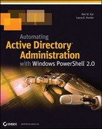 Automating Active Directory® Administration with Windows PowerShell® 2.0 