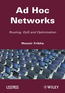 Cover image for Ad Hoc Networks: Routing, Qos and Optimization