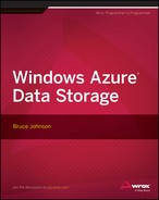 Windows Azure Data Storage 