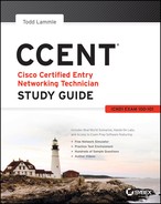 Cover image for CCENT: Cisco Certified Entry Networking Technician Study Guide: ICND1 Exam 100-101