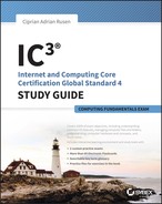 Cover image for IC3: Internet and Computing Core Certification Computing Fundamentals Study Guide