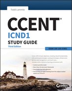 Cover image for CCENT ICND1 Study Guide, 3rd Edition
