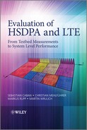 Evaluation of HSDPA and LTE: From Testbed Measurements to System Level Performance 