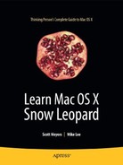 Learn Mac OS X Snow Leopard 