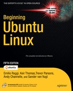 Cover image for Beginning Ubuntu Linux, Fifth Edition