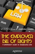 Cover image for The Employer Bill of Rights: A Manager's Guide to Workplace Law