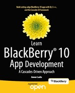 Learn BlackBerry 10 App Development: A Cascades-Driven Approach 